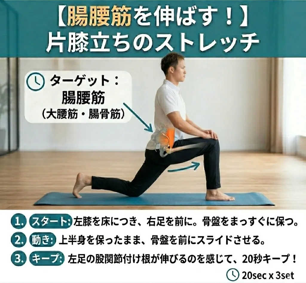 【腰痛・反り腰の原因かも？】