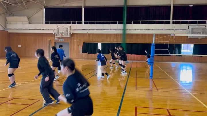 先日、宇都宮女子高校バレーボール部さんで